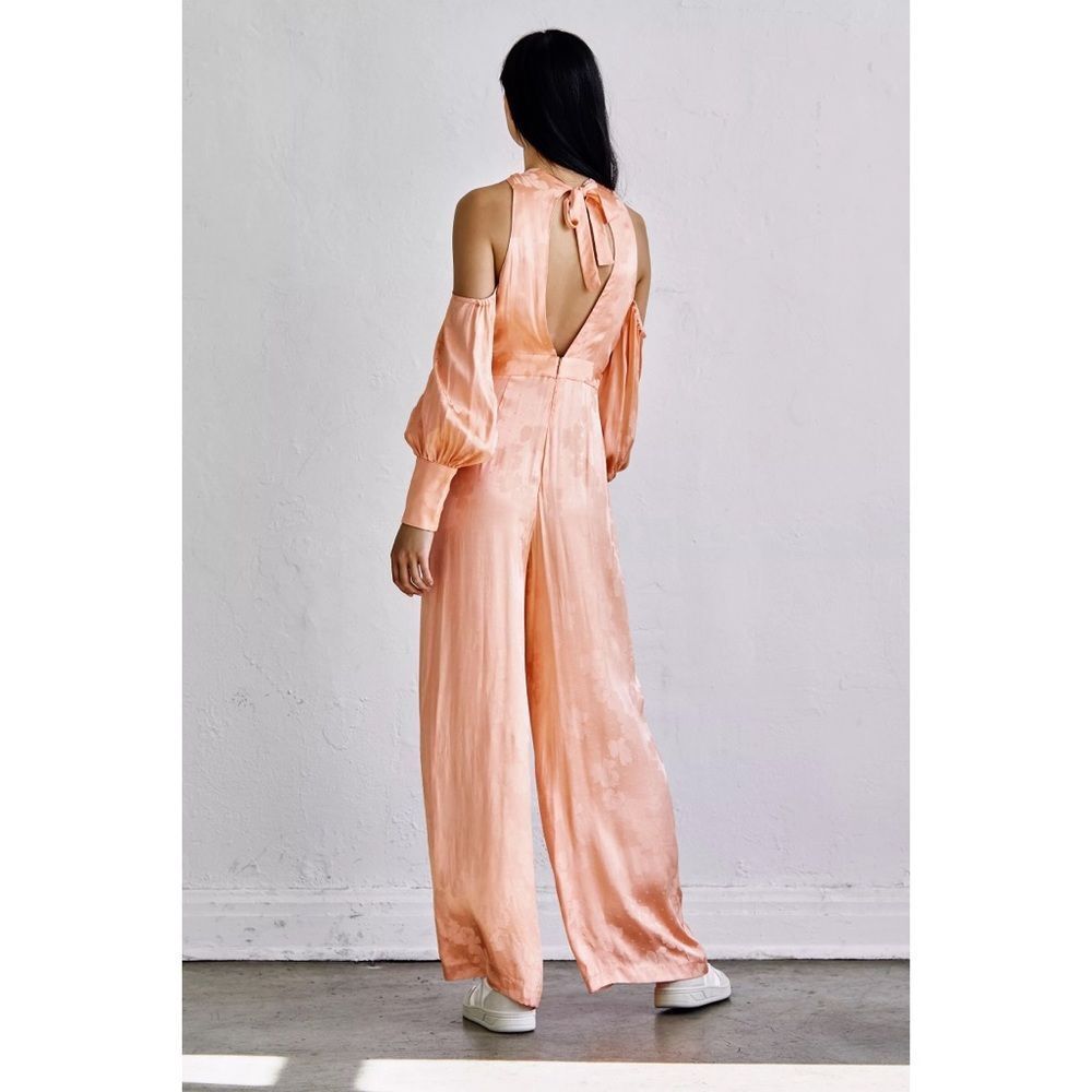 Free People x alice McCall Memory Lane Halter Cold Shoulder Jumpsuit $450 - Picture 4 of 9
